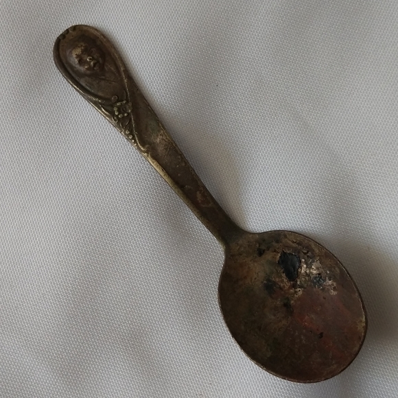 Gerber Dining Vintage Gerber Silver Plated Baby Spoon Cool Piece